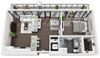 Floor Plan at 1000 Speer by Windsor